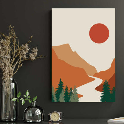 Boho Landscape Poster #01 | S01