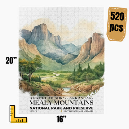 Akami-Uapishk-KakKasuak-Mealy Mountains National Park Puzzle | S04