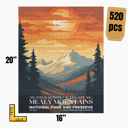 Akami-Uapishk-KakKasuak-Mealy Mountains National Park Puzzle | S05