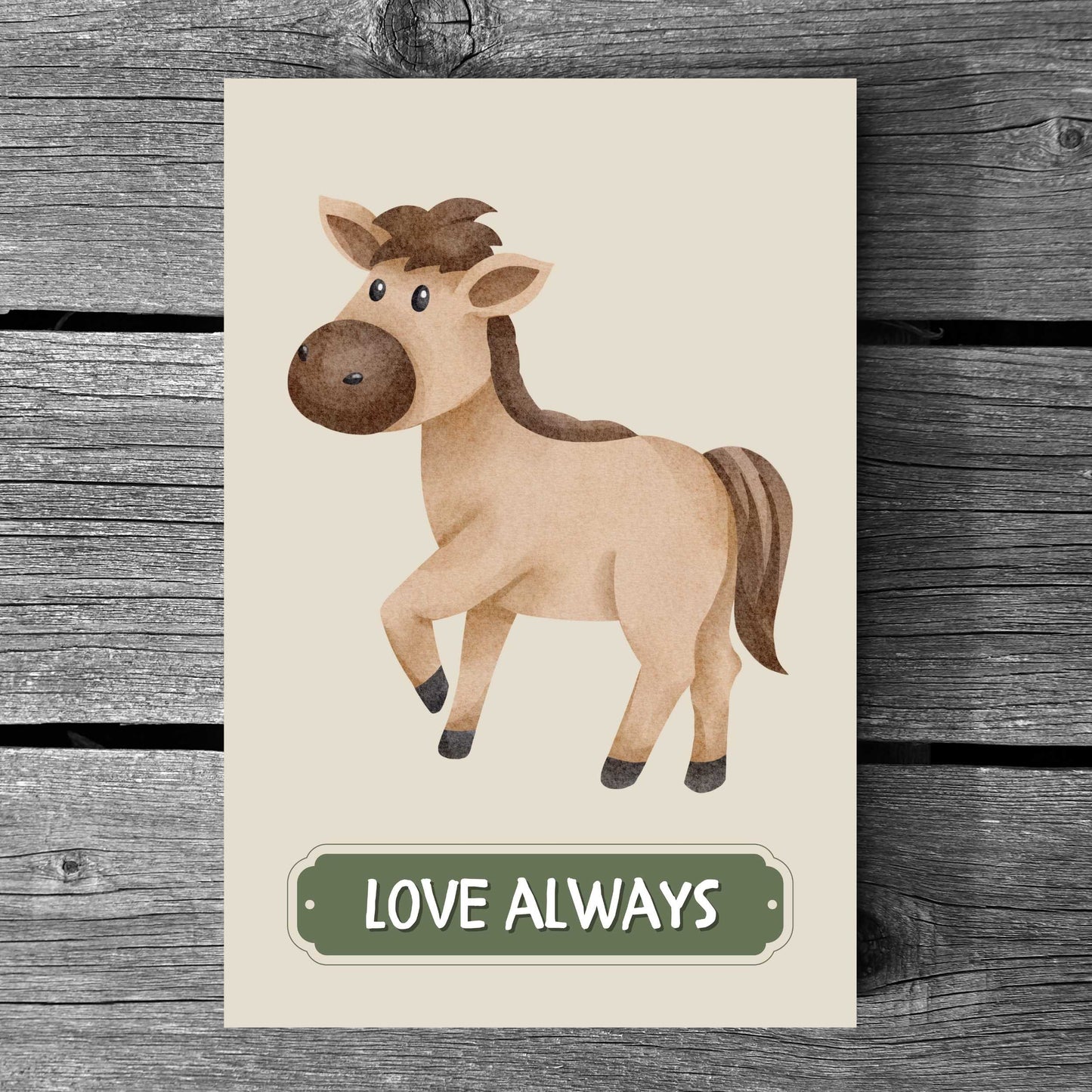 Love Always Horse Poster | S01