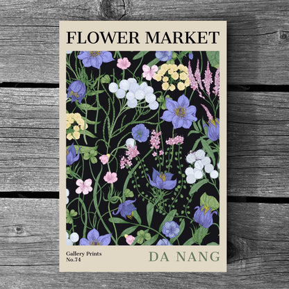 Da Nang Flower Market Poster | S02