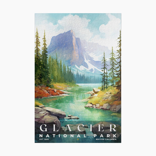 Canada Glacier National Park Puzzle | S08