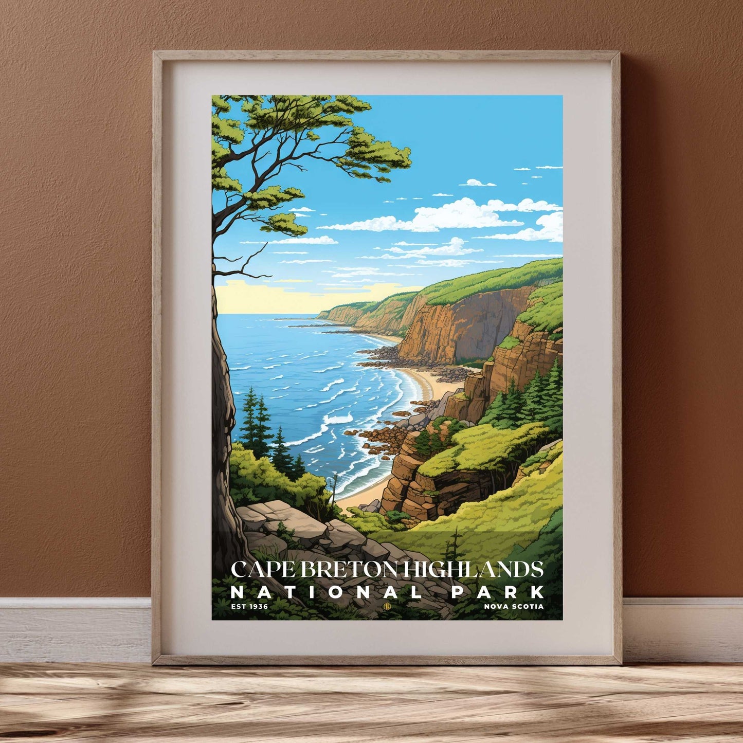 Cape Breton Highlands National Park Poster | S02