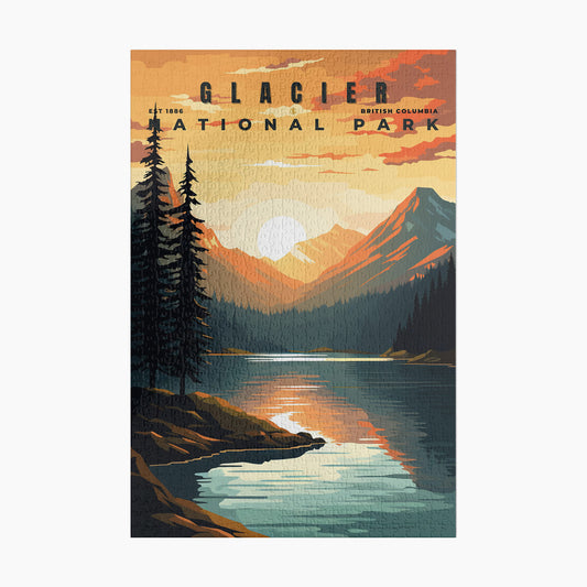 Canada Glacier National Park Puzzle | S01