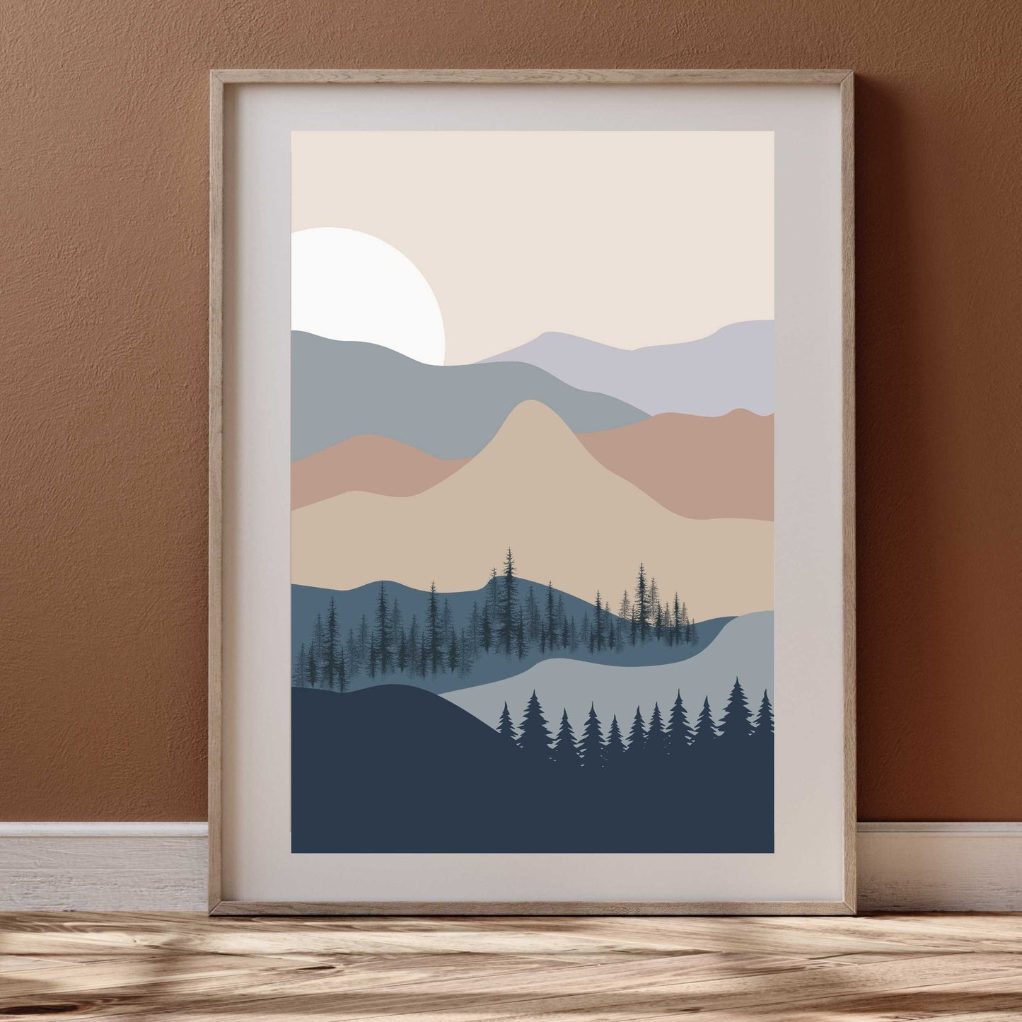 Boho Landscape Poster #06 | S01