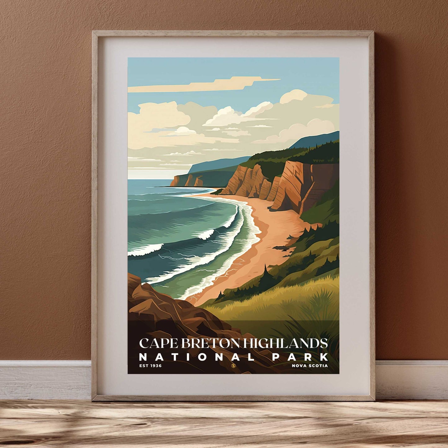 Cape Breton Highlands National Park Poster | S03