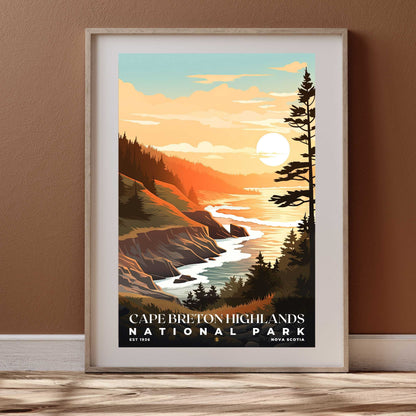 Cape Breton Highlands National Park Poster | S05