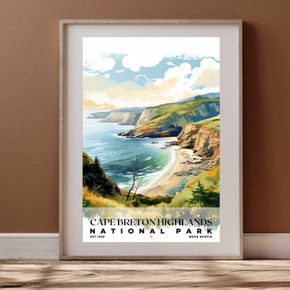 Cape Breton Highlands National Park Poster | S04