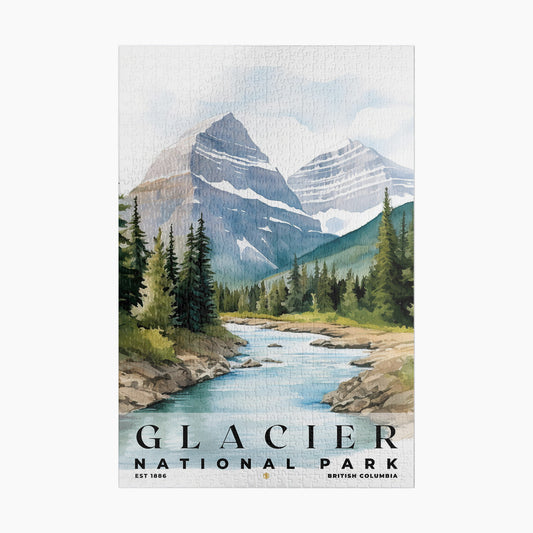 Canada Glacier National Park Puzzle | S04