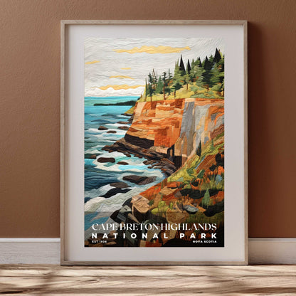 Cape Breton Highlands National Park Poster | S09