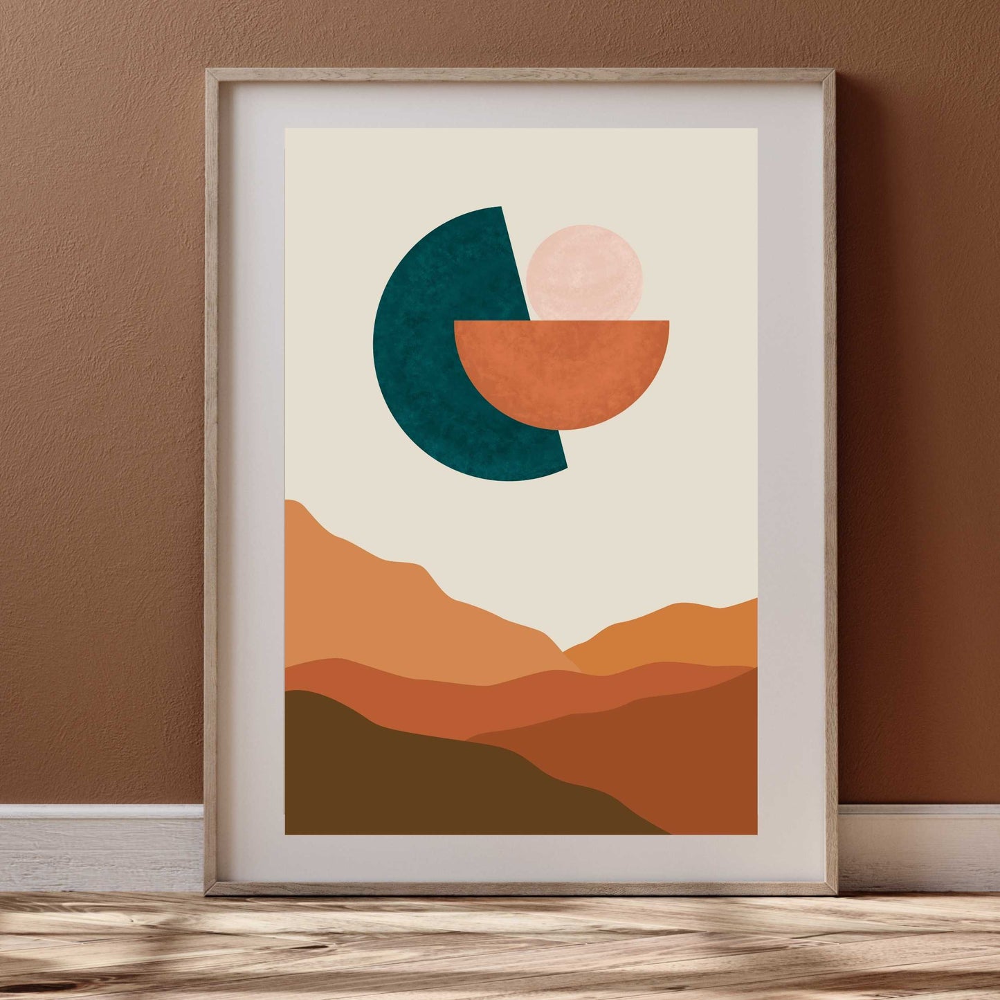 Boho Abstract Poster #06 | S01