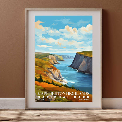 Cape Breton Highlands National Park Poster | S06