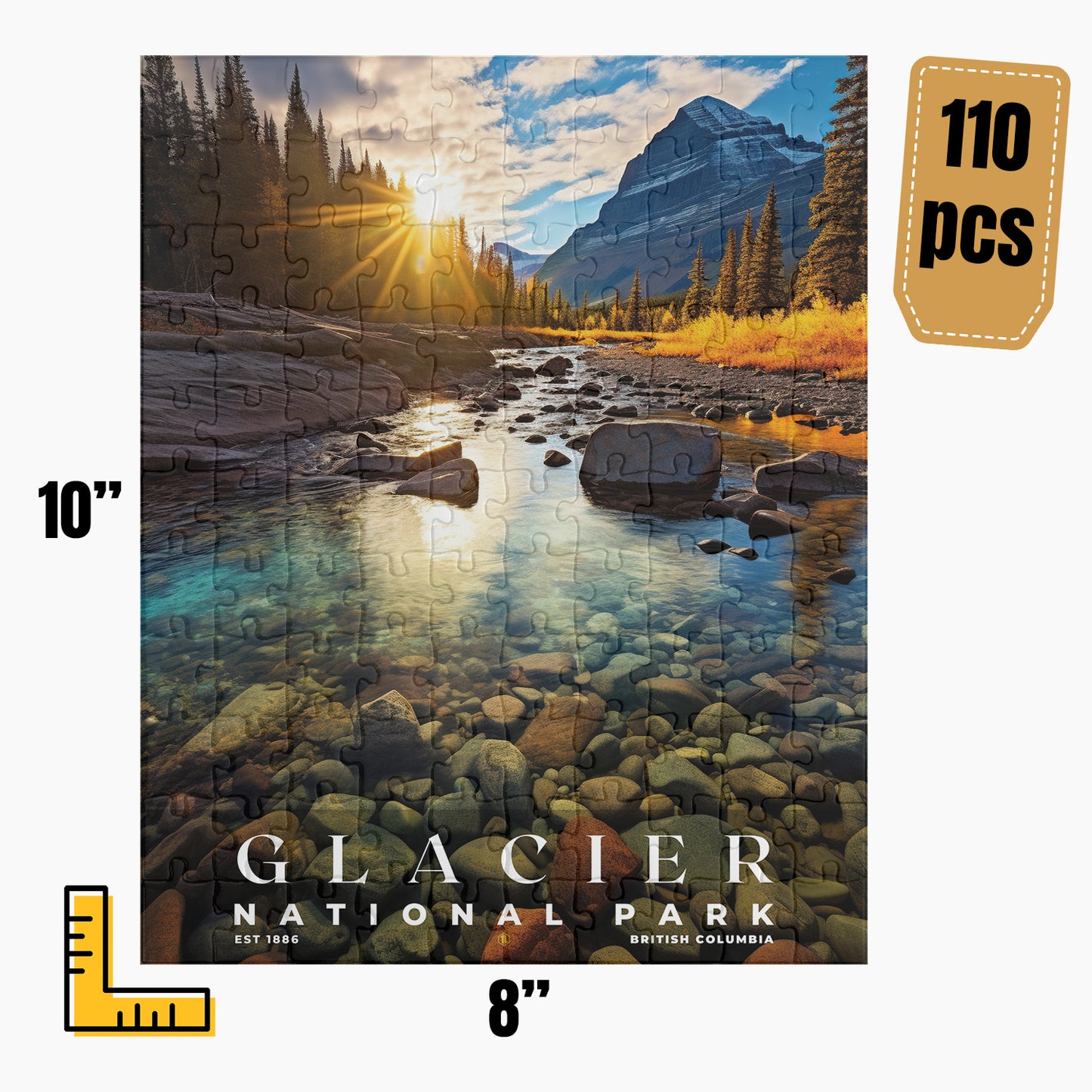 Canada Glacier National Park Puzzle | S10