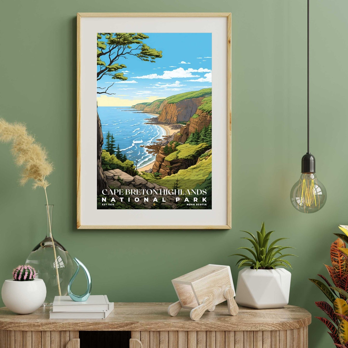 Cape Breton Highlands National Park Poster | S02