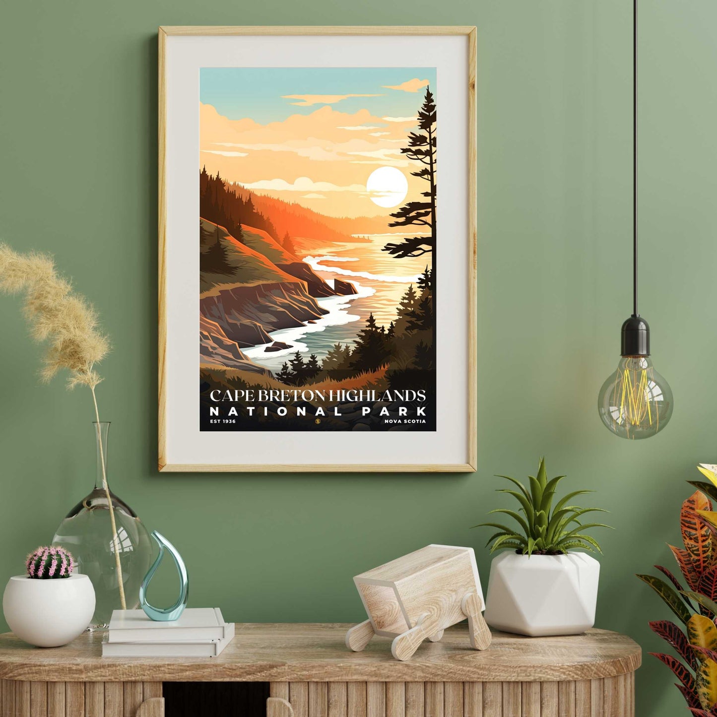 Cape Breton Highlands National Park Poster | S05