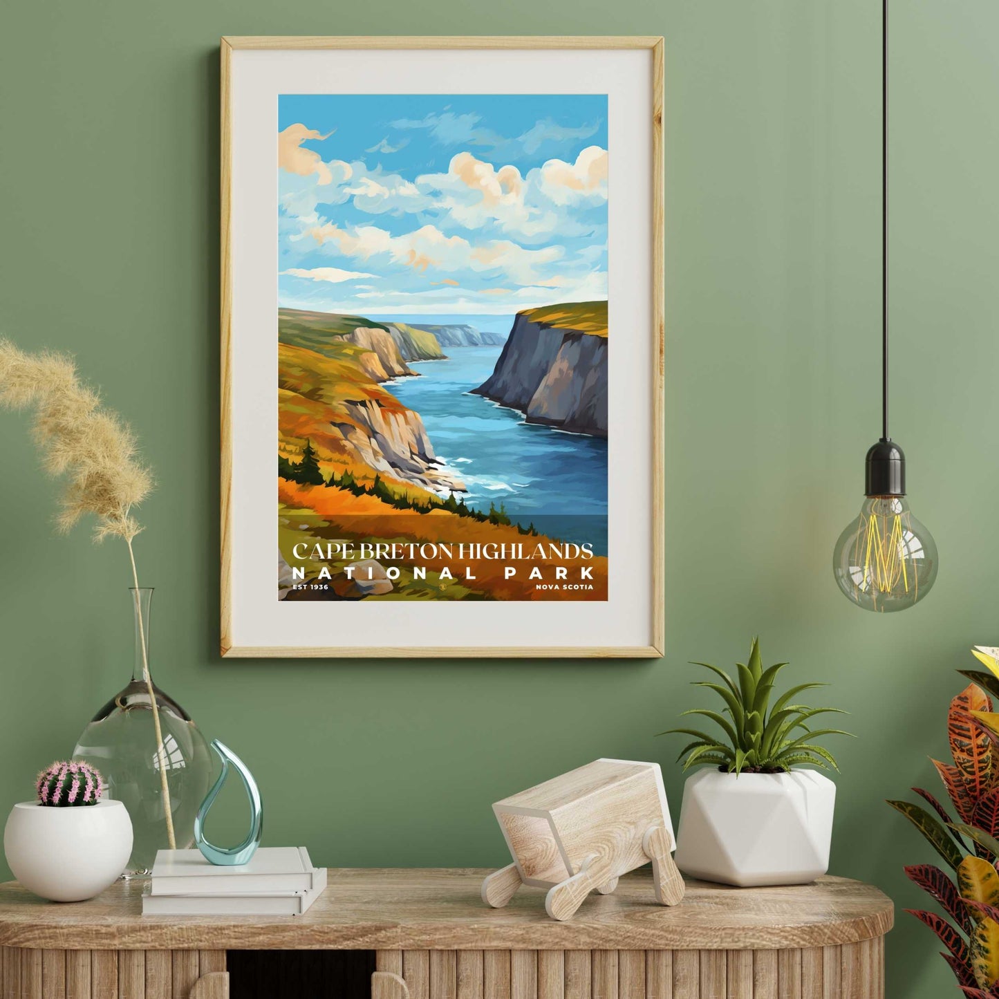 Cape Breton Highlands National Park Poster | S06