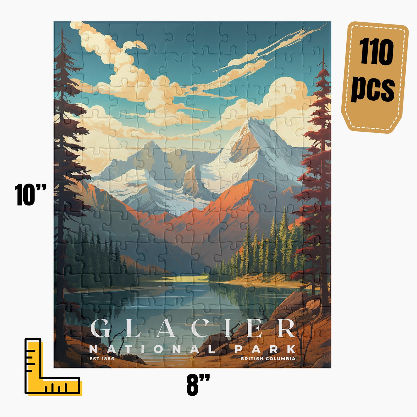 Canada Glacier National Park Puzzle | S07