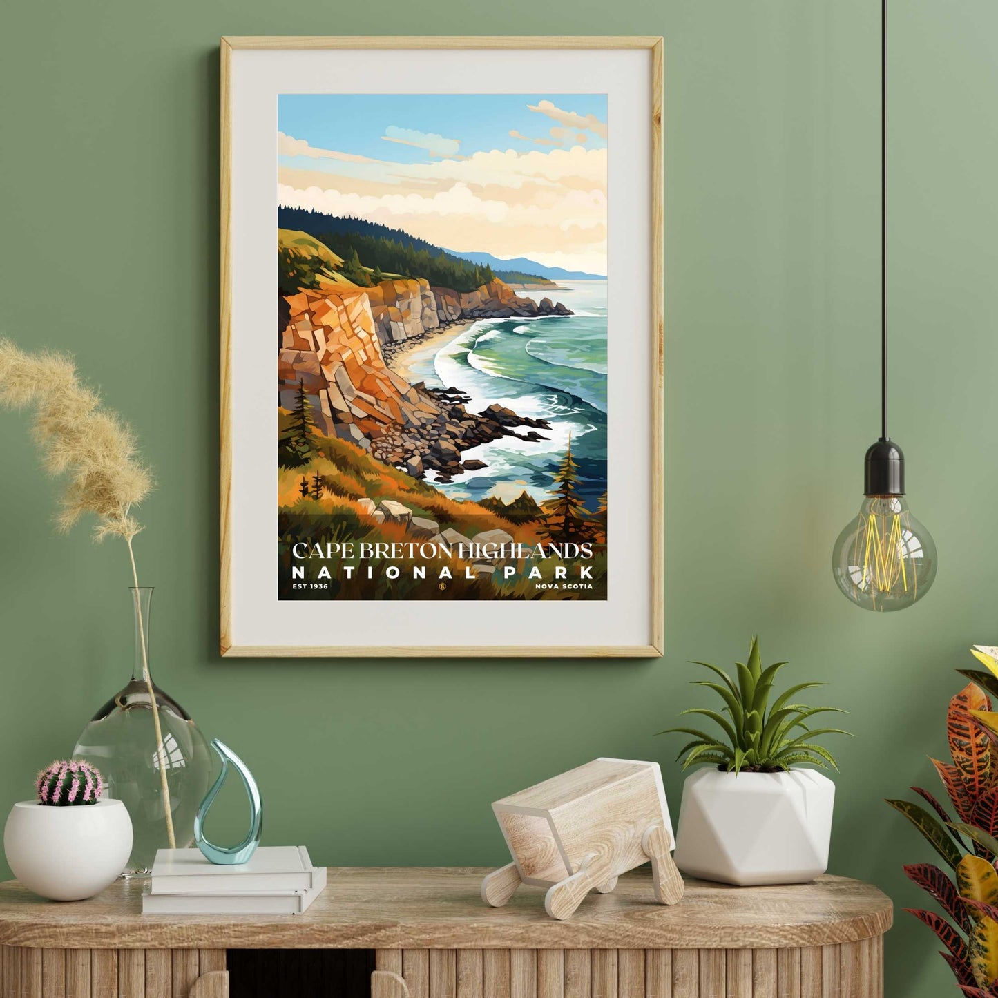 Cape Breton Highlands National Park Poster | S08