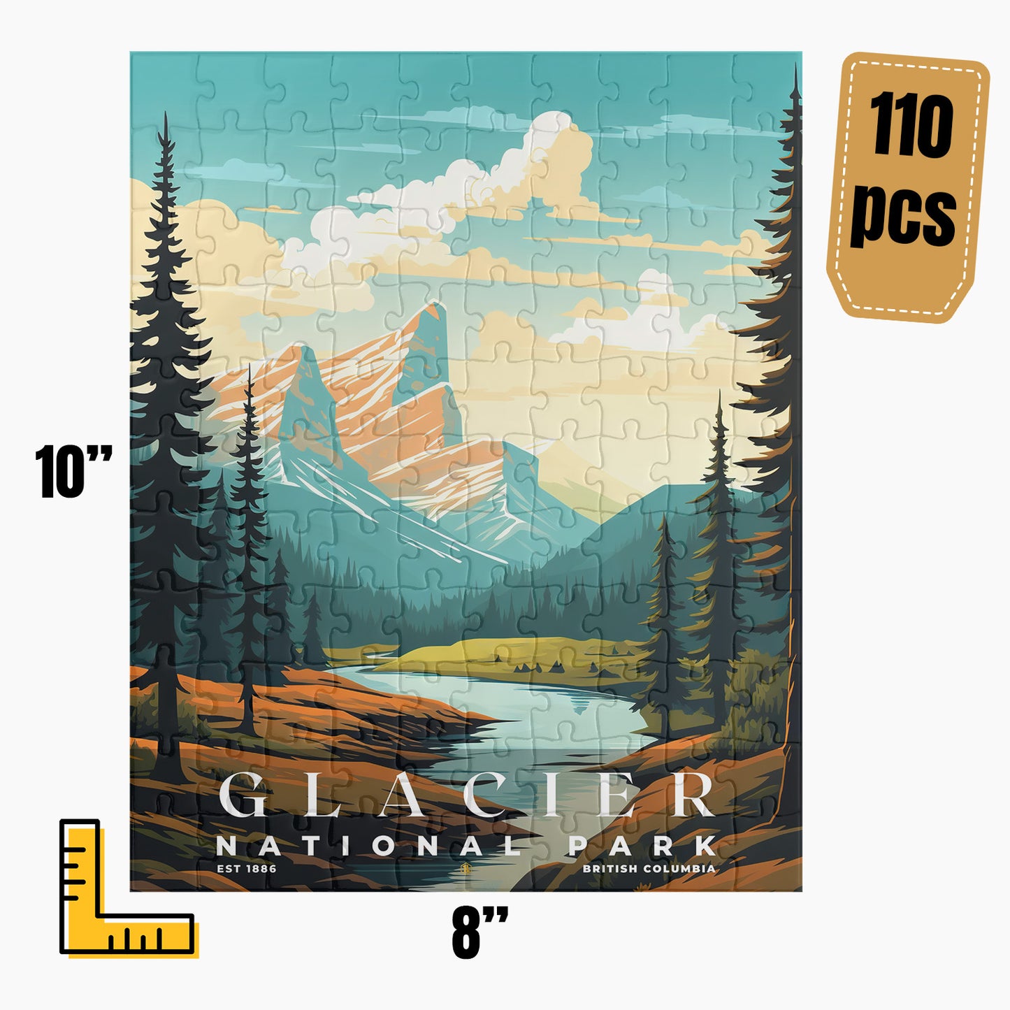 Canada Glacier National Park Puzzle | S05