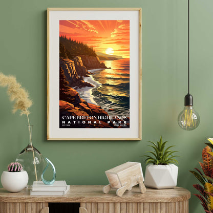 Cape Breton Highlands National Park Poster | S07