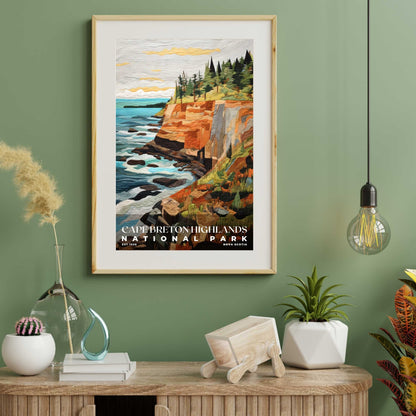 Cape Breton Highlands National Park Poster | S09