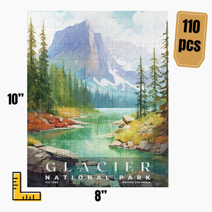 Canada Glacier National Park Puzzle | S08