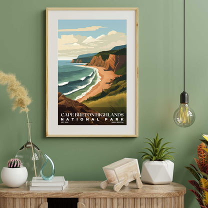 Cape Breton Highlands National Park Poster | S03