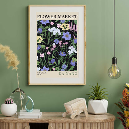 Da Nang Flower Market Poster | S02