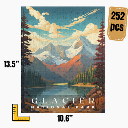 Canada Glacier National Park Puzzle | S07