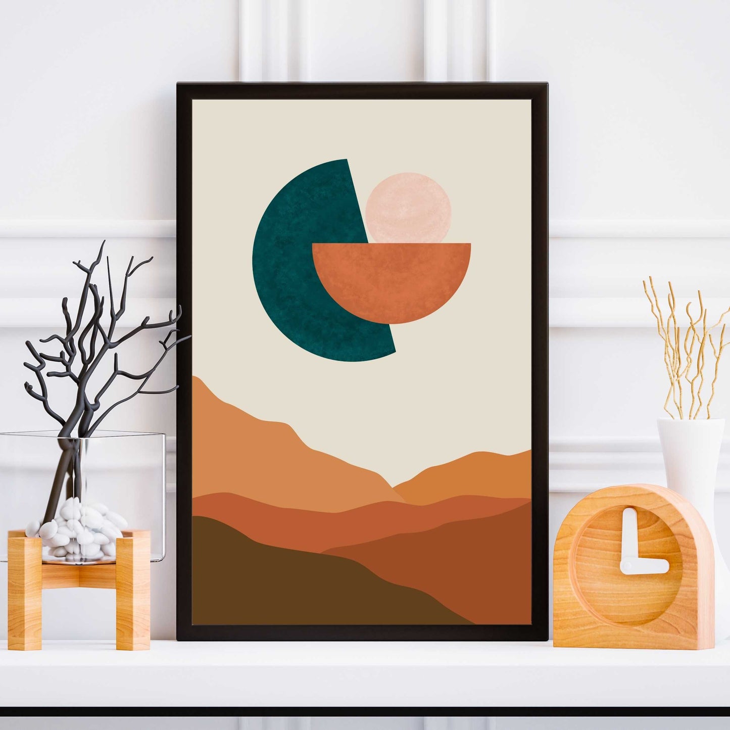 Boho Abstract Poster #06 | S01