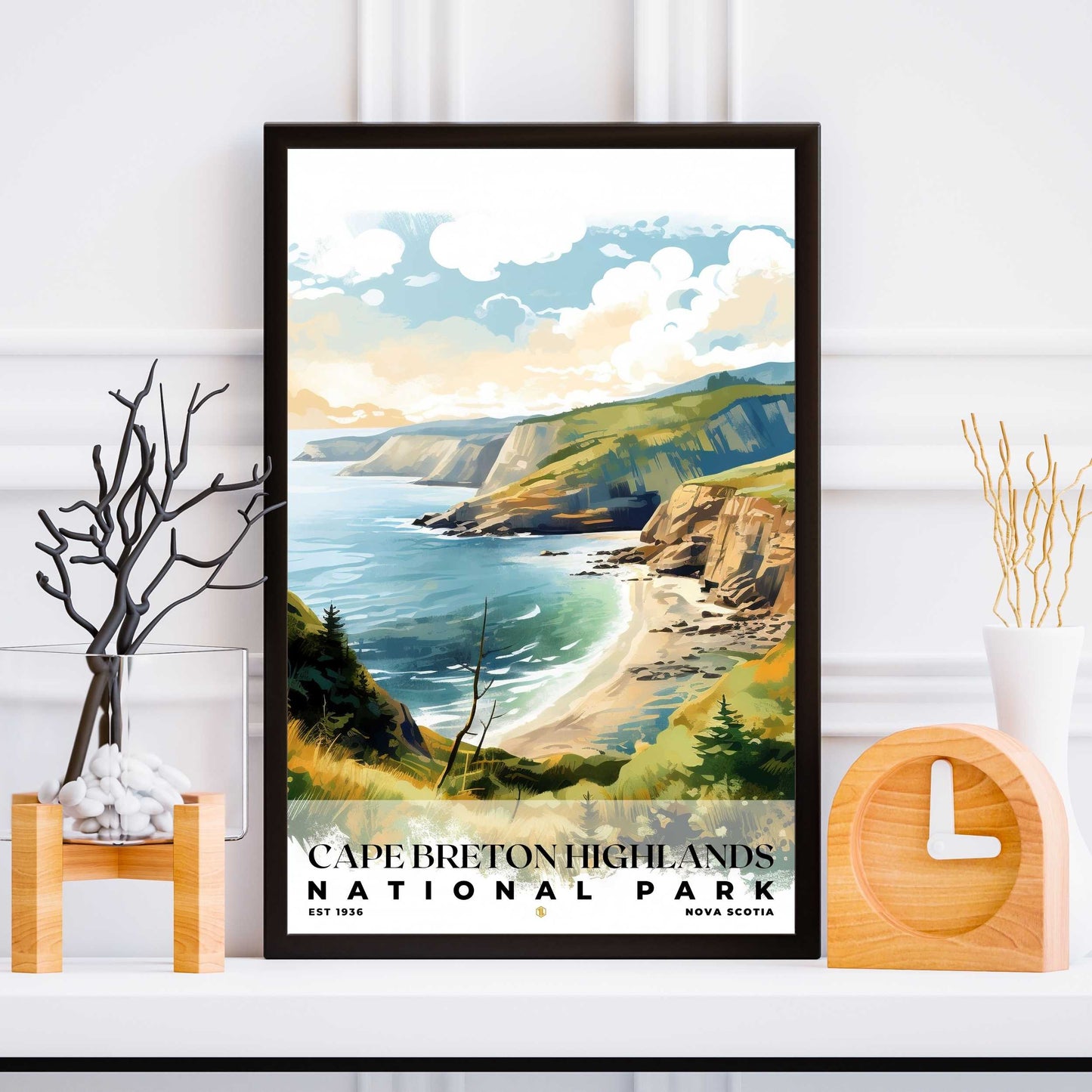 Cape Breton Highlands National Park Poster | S04