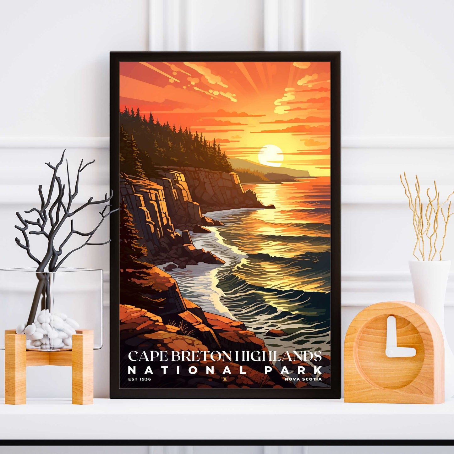 Cape Breton Highlands National Park Poster | S07