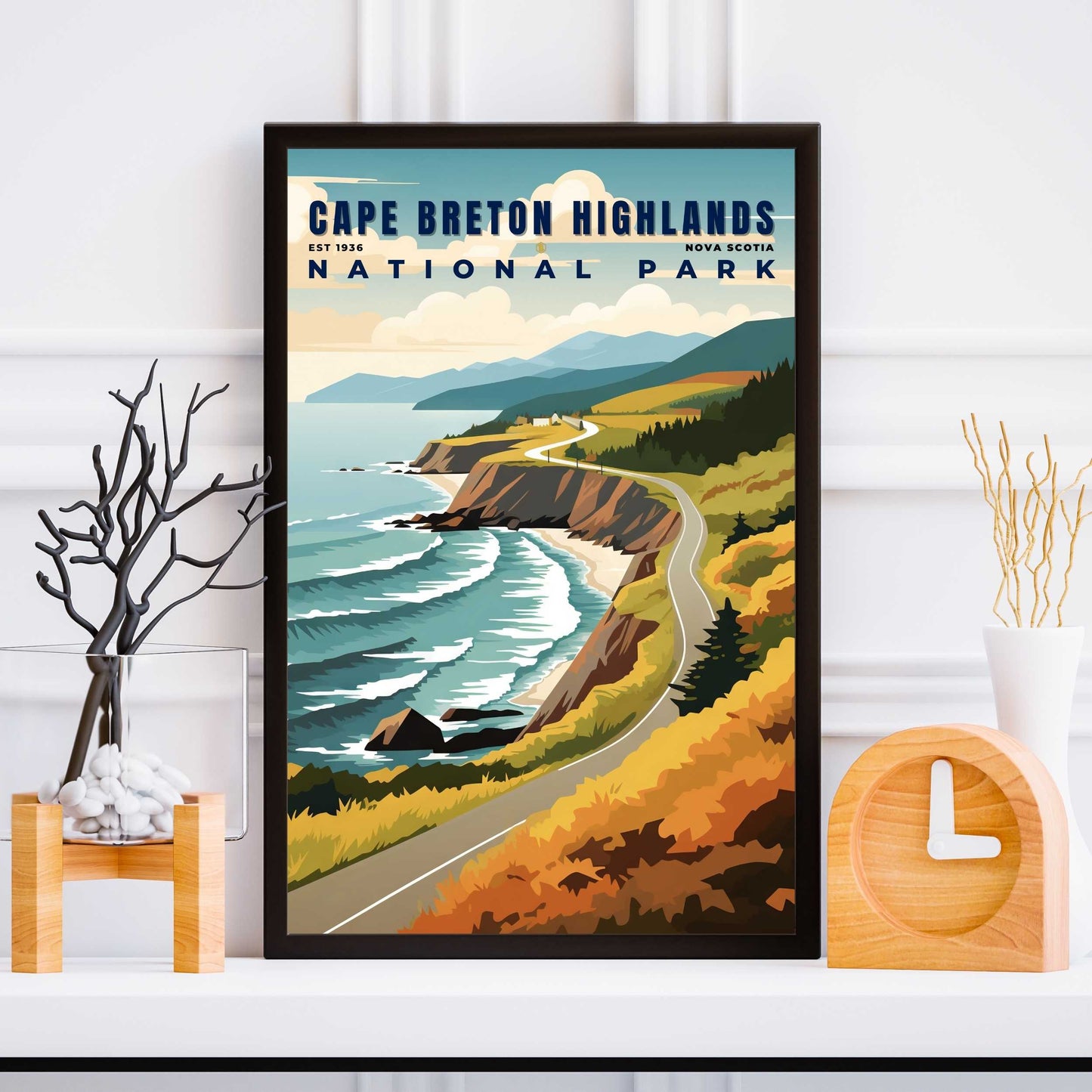 Cape Breton Highlands National Park Poster | S01