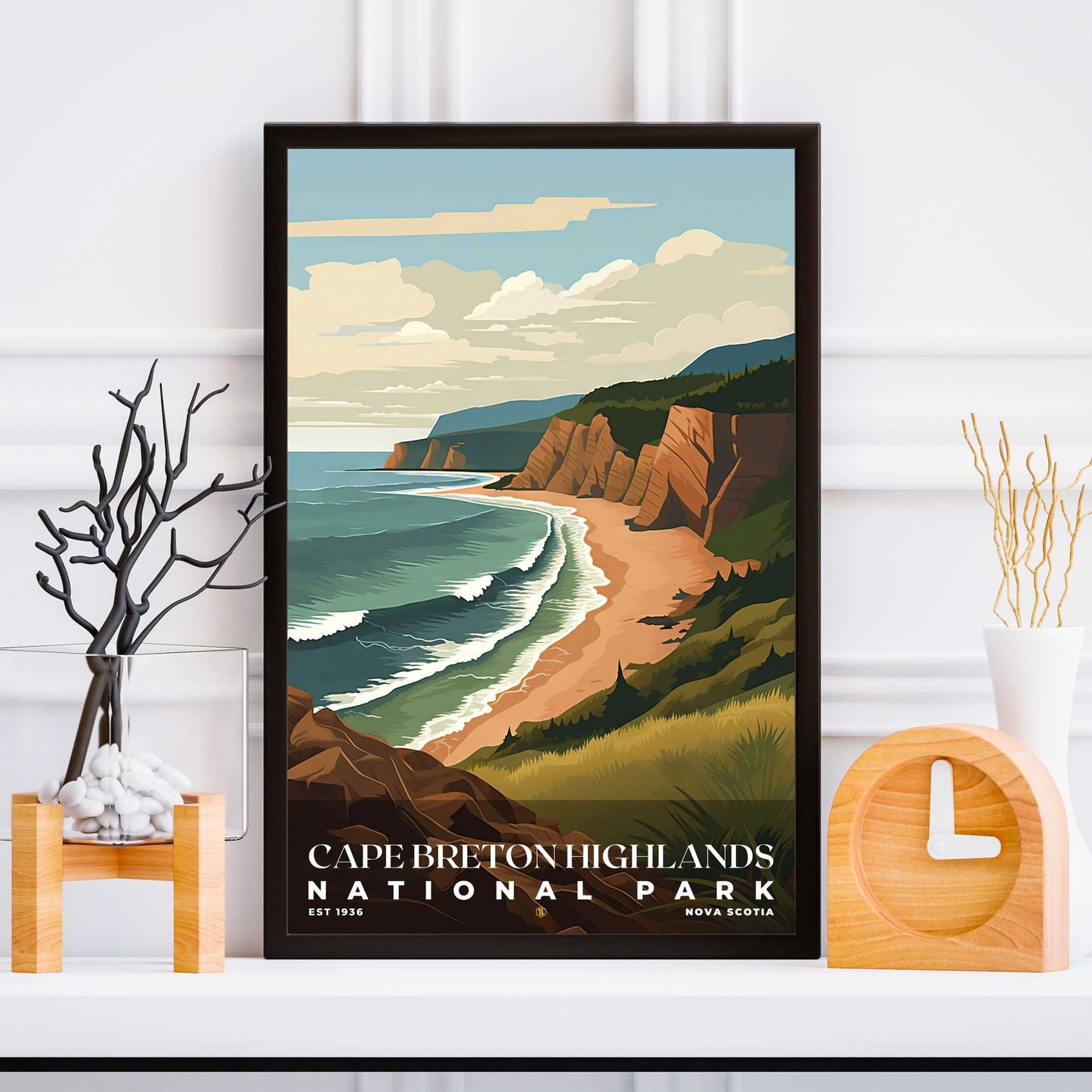 Cape Breton Highlands National Park Poster | S03