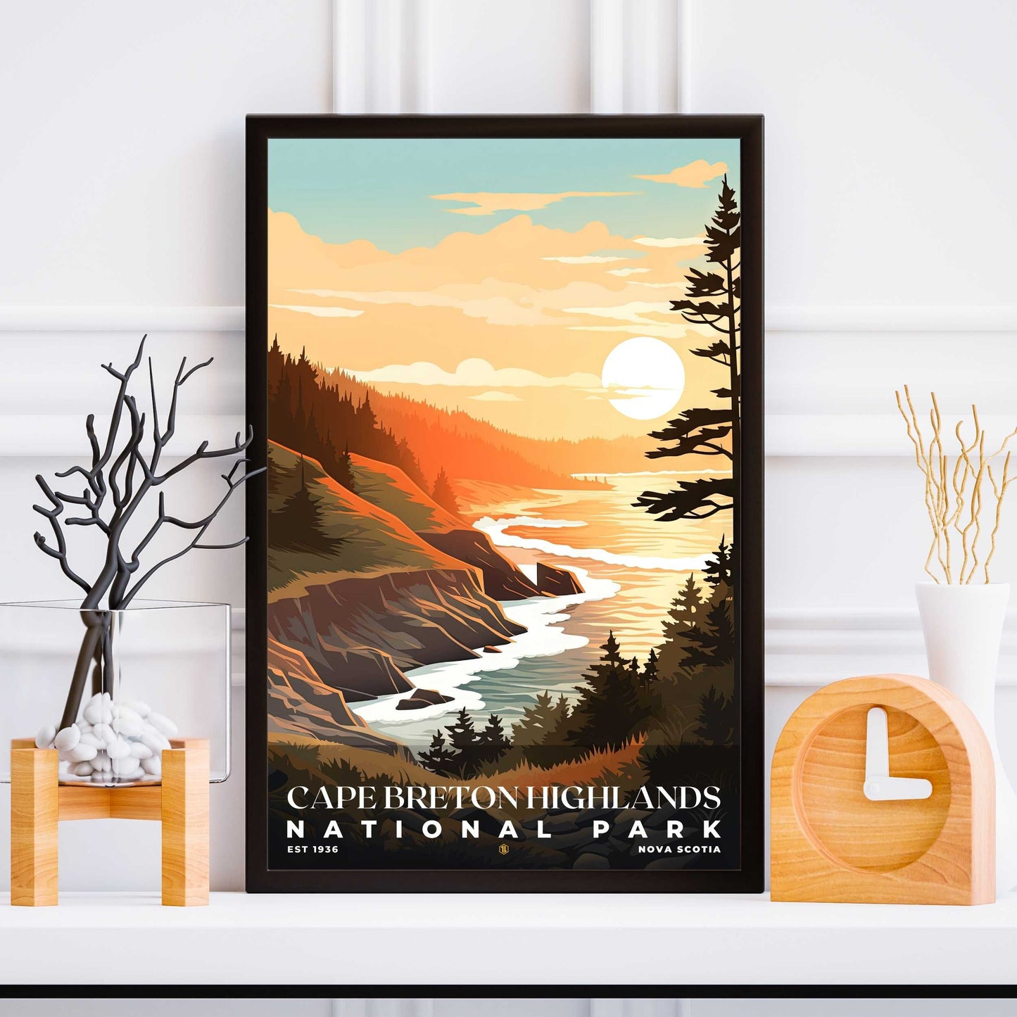 Cape Breton Highlands National Park Poster | S05