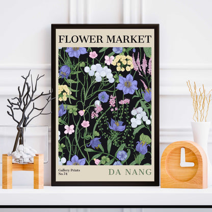 Da Nang Flower Market Poster | S02