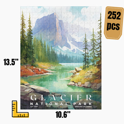 Canada Glacier National Park Puzzle | S08