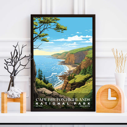 Cape Breton Highlands National Park Poster | S02
