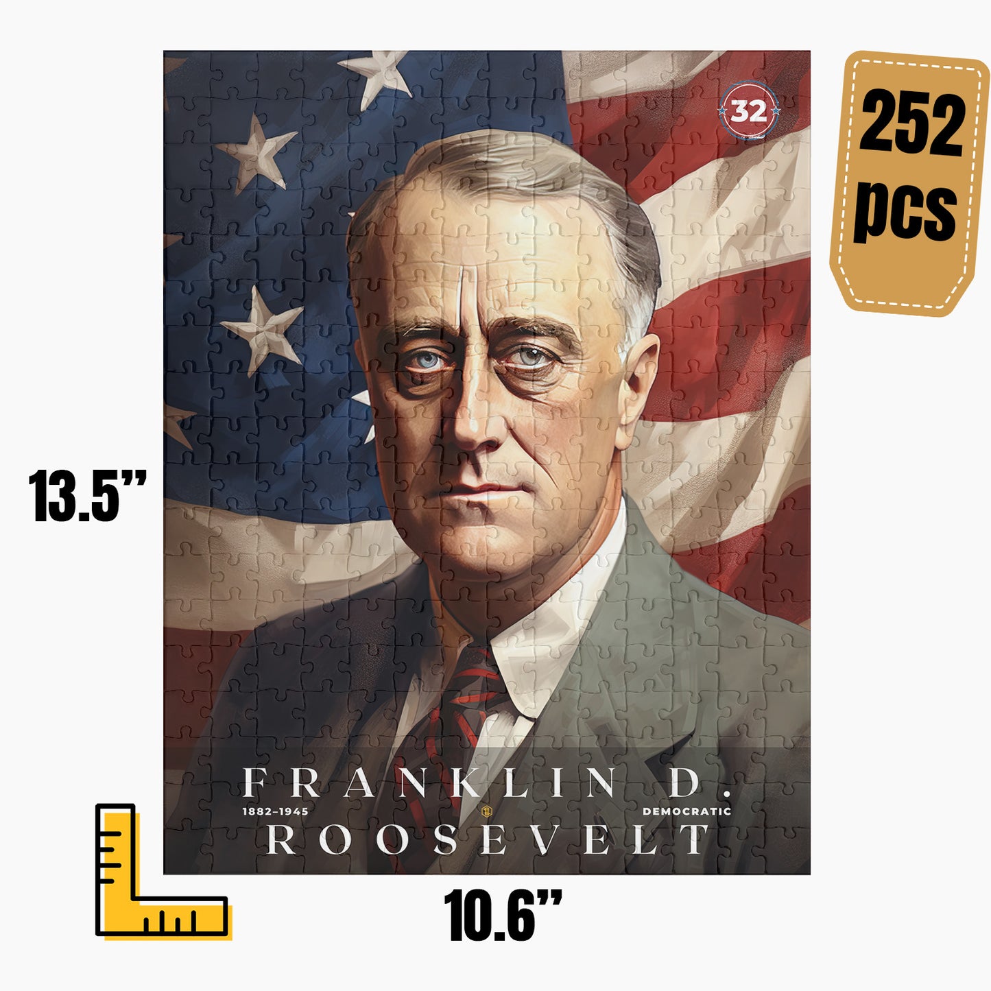 Franklin D Roosevelt Puzzle | S04