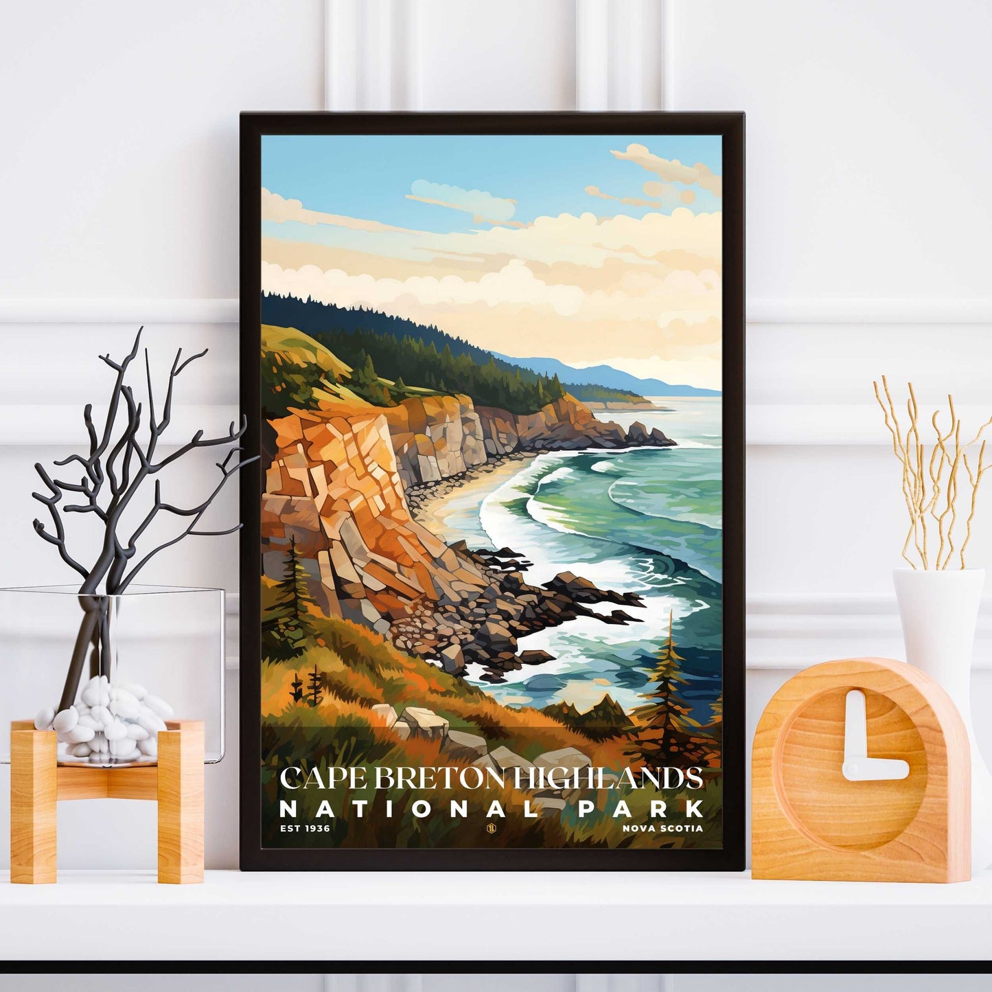 Cape Breton Highlands National Park Poster | S08