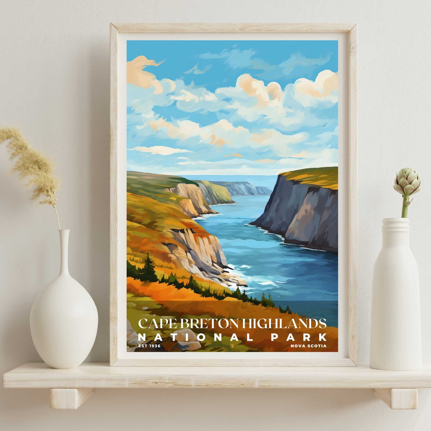 Cape Breton Highlands National Park Poster | S06