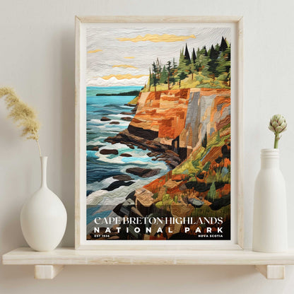 Cape Breton Highlands National Park Poster | S09