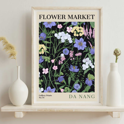 Da Nang Flower Market Poster | S02