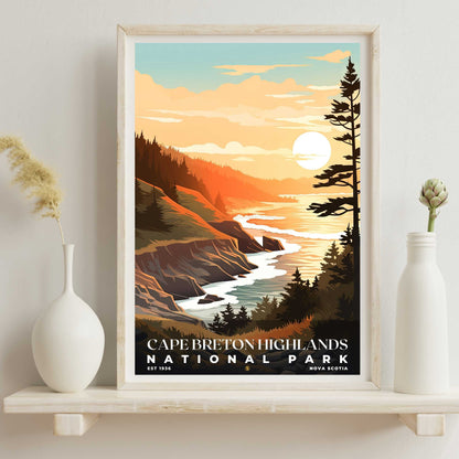 Cape Breton Highlands National Park Poster | S05