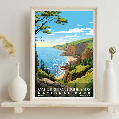 Cape Breton Highlands National Park Poster | S02