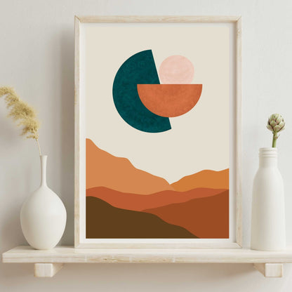 Boho Abstract Poster #06 | S01