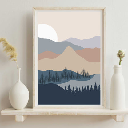 Boho Landscape Poster #06 | S01