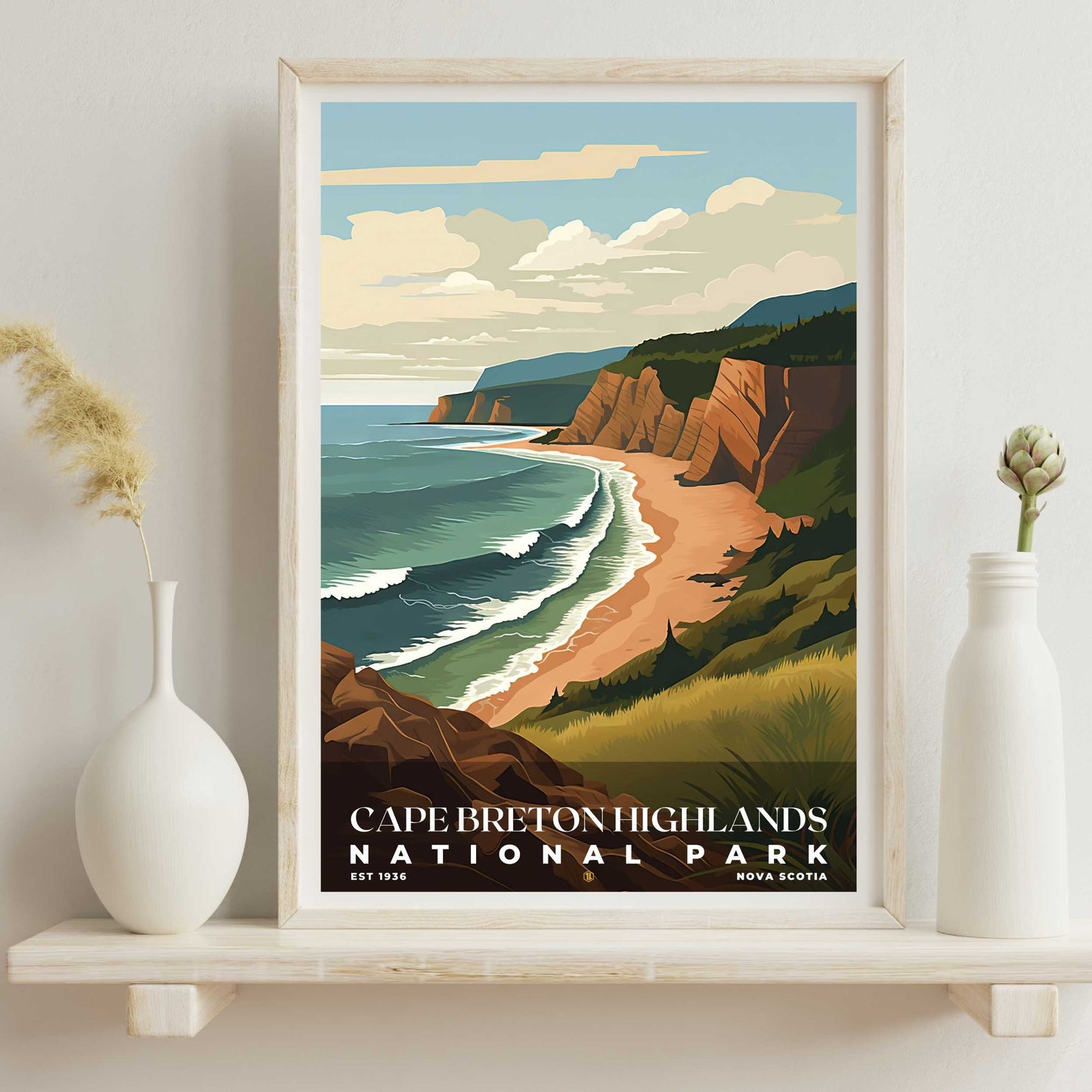 Cape Breton Highlands National Park Poster | S03