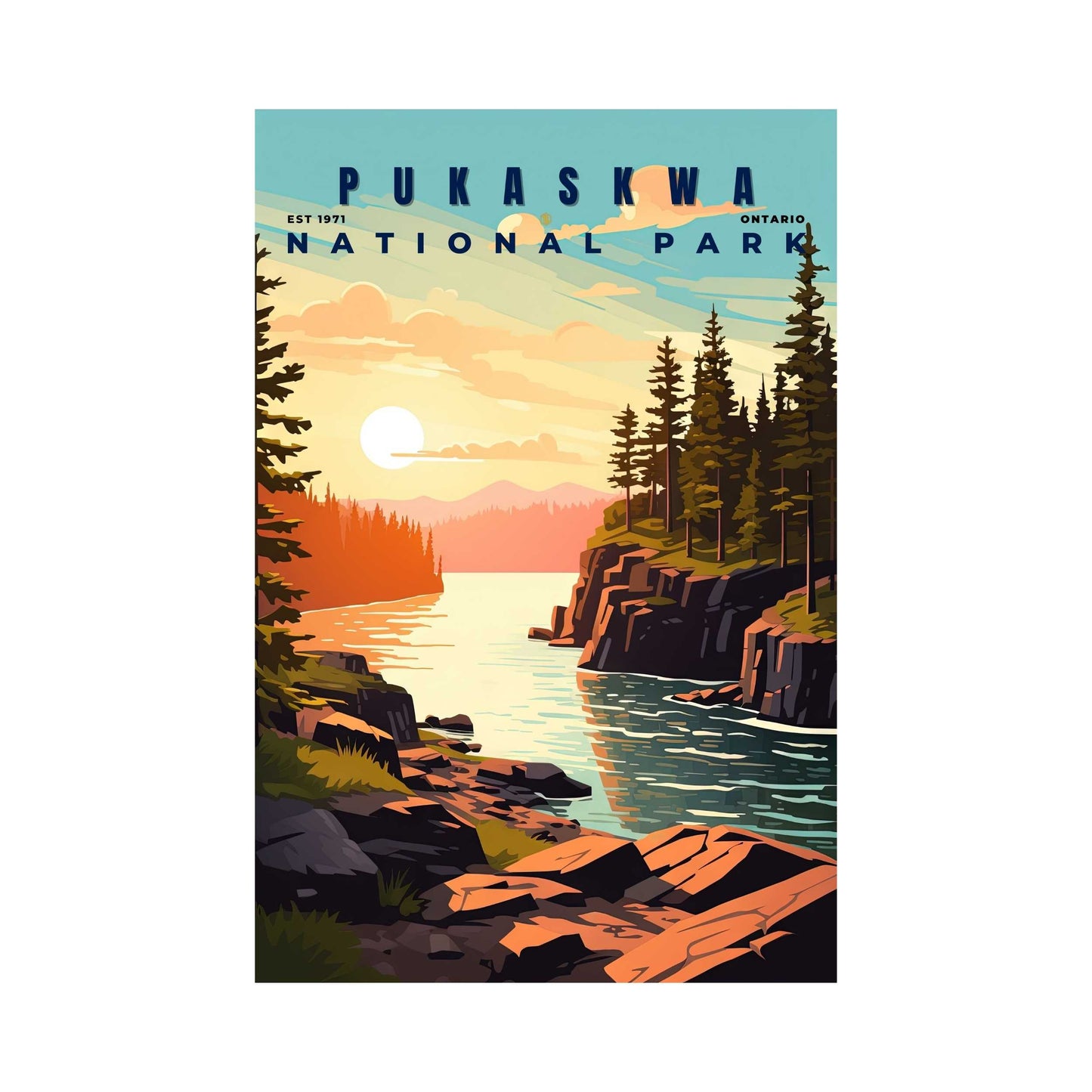 Pukaskwa National Park Poster | S01