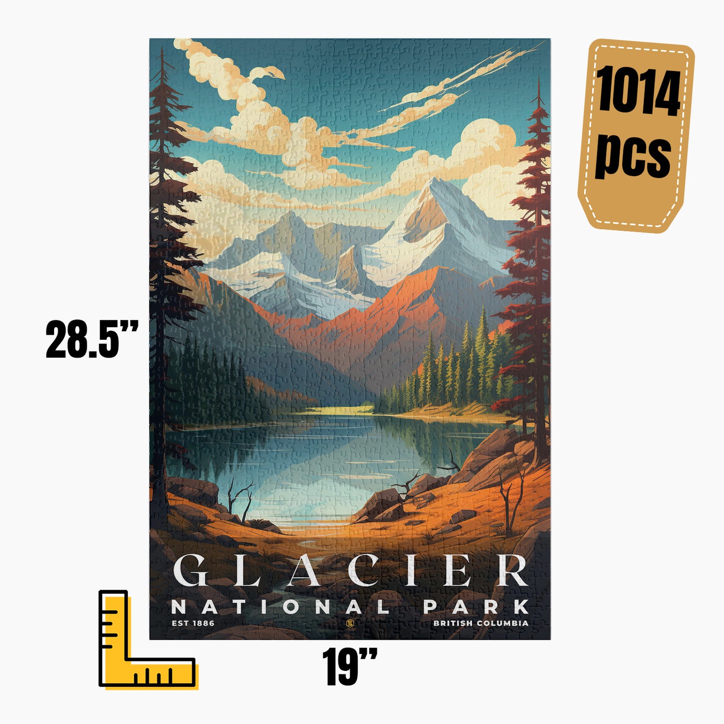 Canada Glacier National Park Puzzle | S07